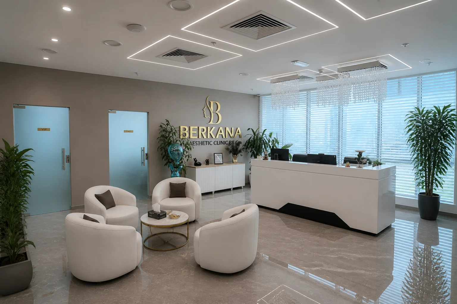 BERKANA Aesthetic Clinic — Capital Golden Tower, Business Bay